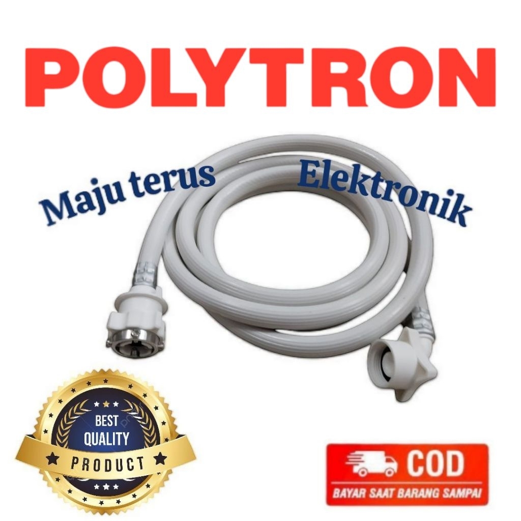 SELANG MESIN CUCI 1 TABUNG POLYTRON/SELANG MASUK AIR/WATER INLET MESIN CUCI POLYTRON