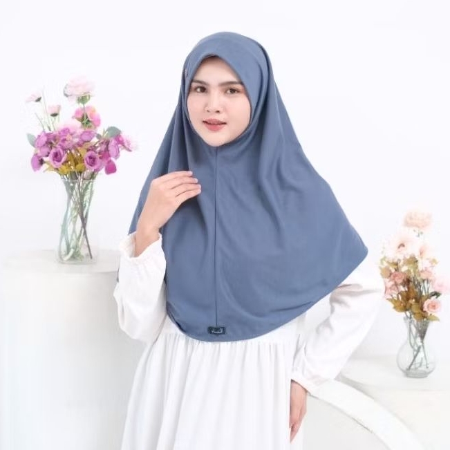 DAILY L /JILBAB INSTAN / BERGO NONPET /JILBAB KAOS /BERGO KAOS /JILBAB TANPA PET