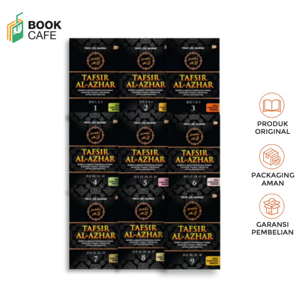 Buku Seri Tafsir Berbahasa Indonesia dengan Penjabaran Kontekstual - Tafsir al-Azhar Perjilid