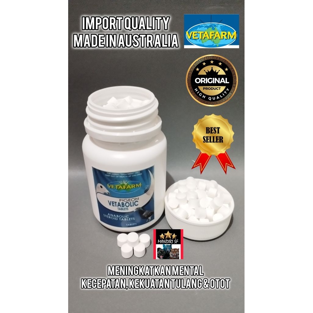 vetabolic vetafarm original harga per butir
