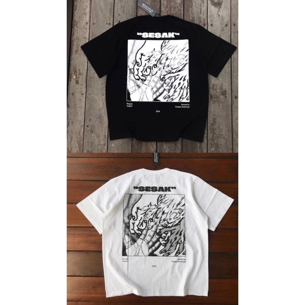 JIRAPAH - SESAK BOXY FIT TSHIRT