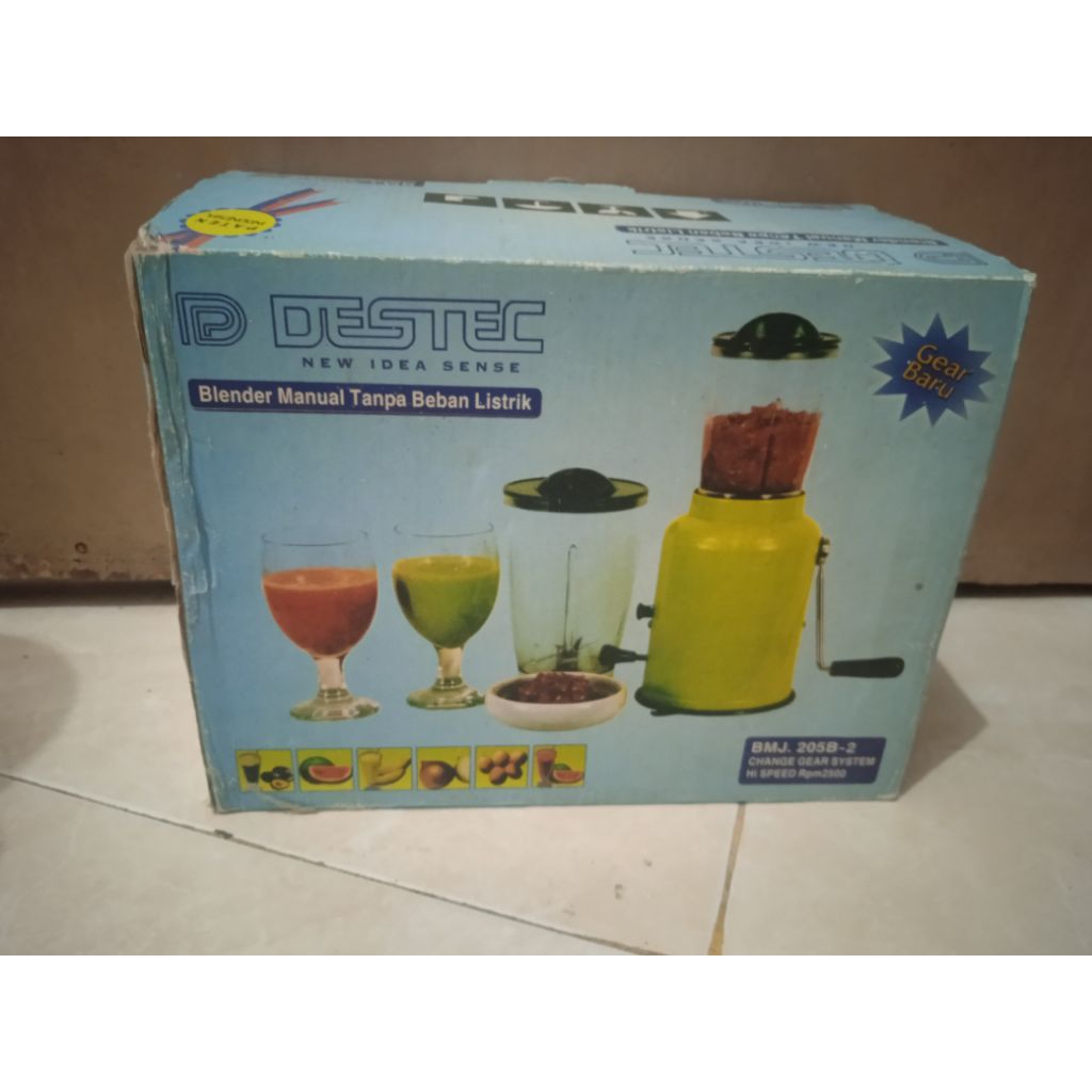 Destec Blender Manual