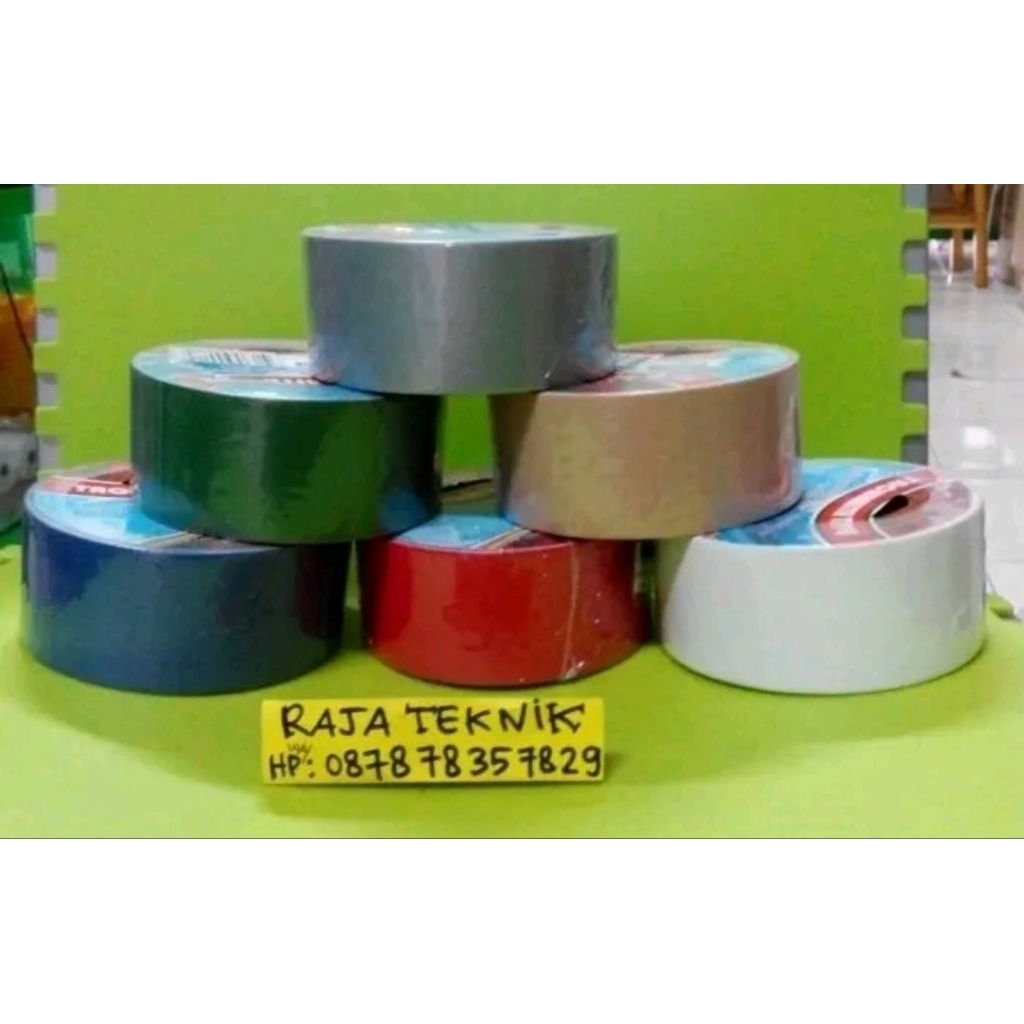 lakban kain 2 inch 12 meter tachimita tebal Bagus/ lakban kain 2" 12m / lakban kain 2 inch tachimita