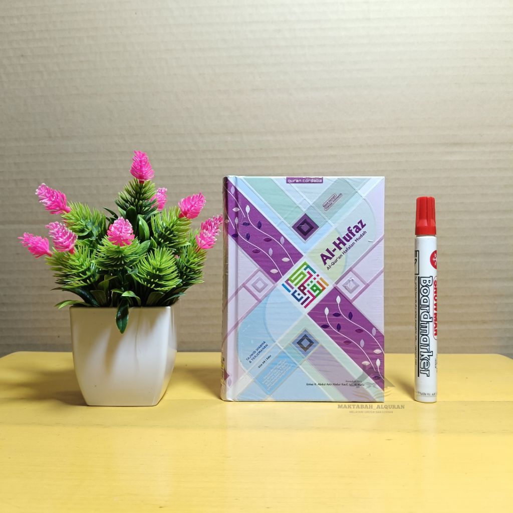 AL QUR'AN A6 HUFAZ MILENIAL HAFALAN TERJEMAH TAJWID WARNA 5 BLOK TERLARIS DAN BISA COD