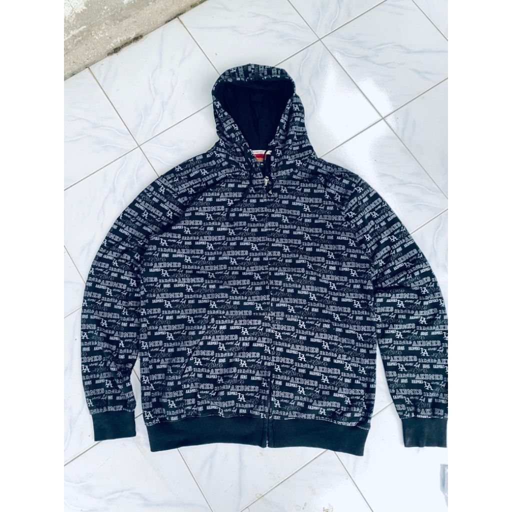 Zip Hoodie AKADEMIKS AOP