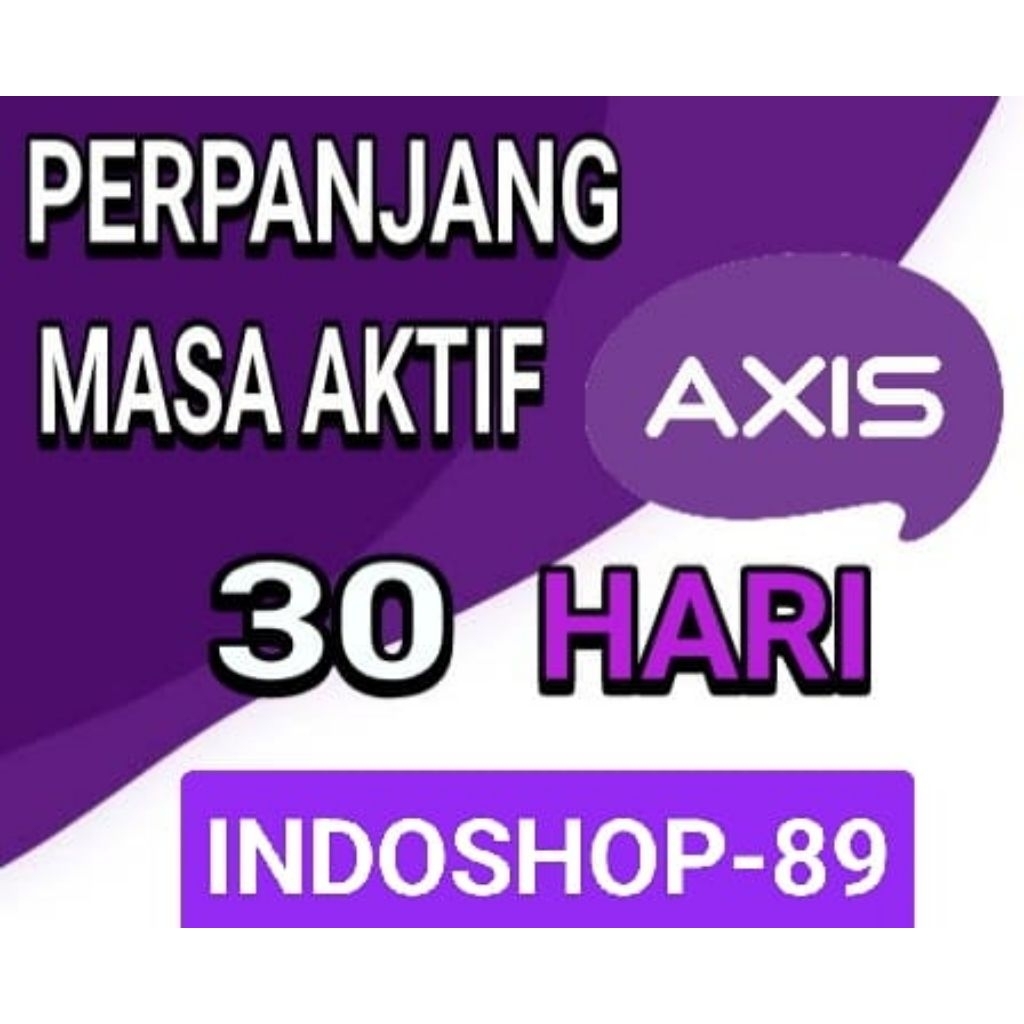Perpanjang Masa Aktif Axis