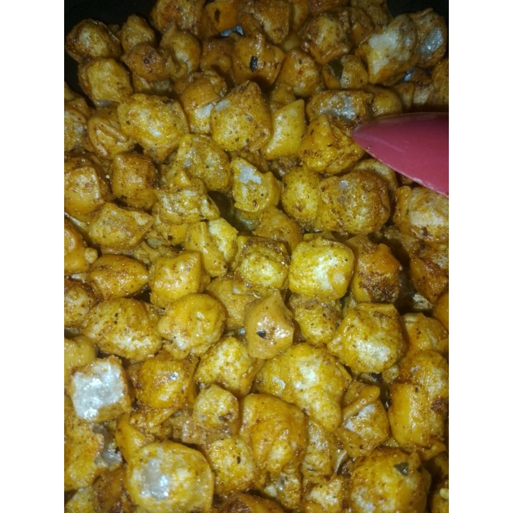 siomay mini kering pedas