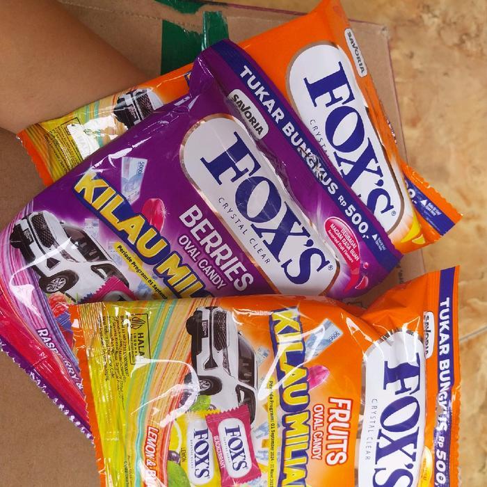 permen foxs crystal clear 125 gr