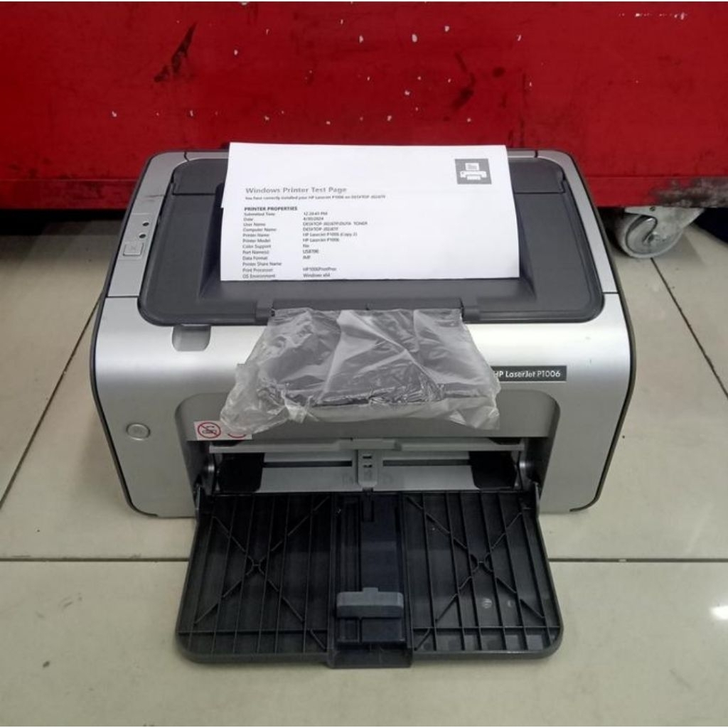 HP LaserJet P1006 Monochrome Printer Toner Baru
