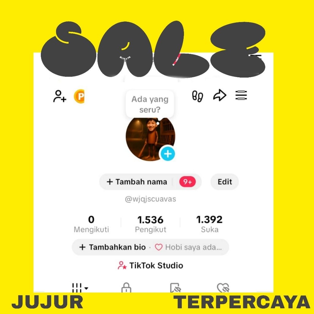 Akun Tiktok followers real Garansi 100%