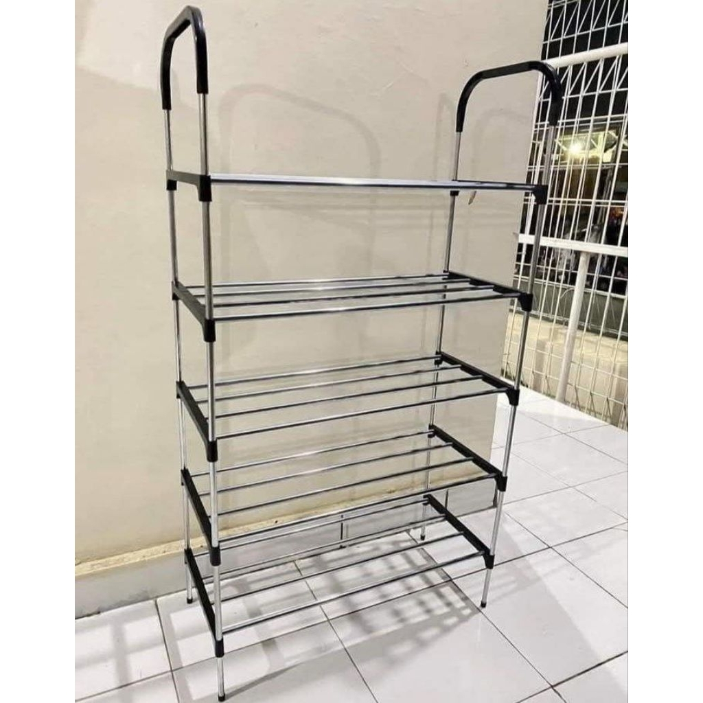 GSF 4105  RAK SEPATU BESI SUSUN 5 rak sepatu besi