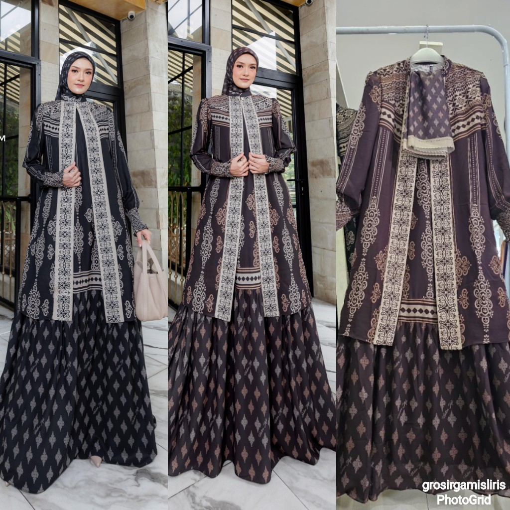 Gamis Abaya Haliza Zhifara Keraton 3 vol 3 Haliza Keraton Haliza Keraton by Haliza Lizzy Style Haliz