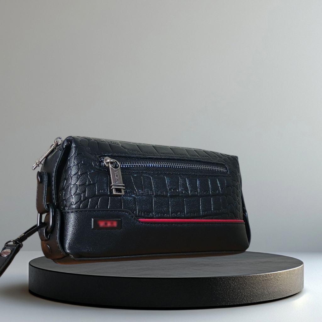 Pouch Bag Clutch kulit pria wanita / tas tangan kulit branded import premium quality / tas pouch tra