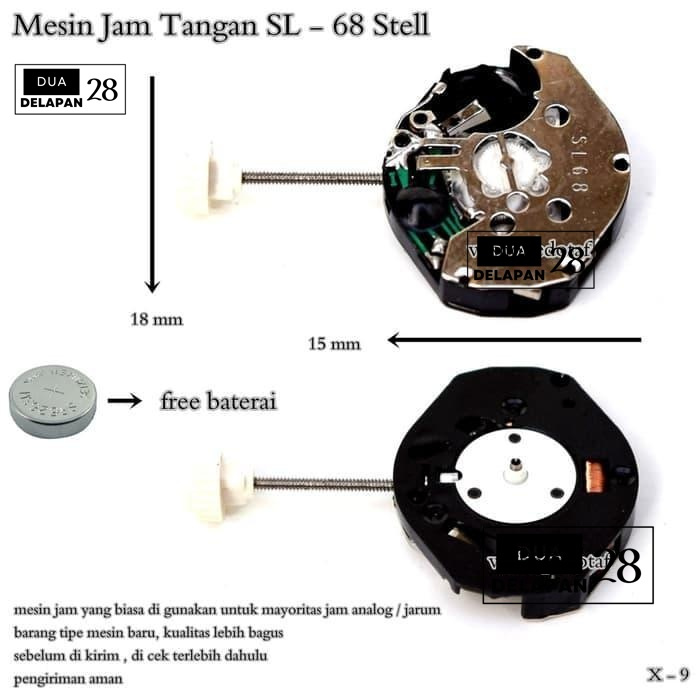 T28 MESIN JAM TANGAN SL 68 UNIVERSAL MESIN JAM TANGAN MESIN KALENG