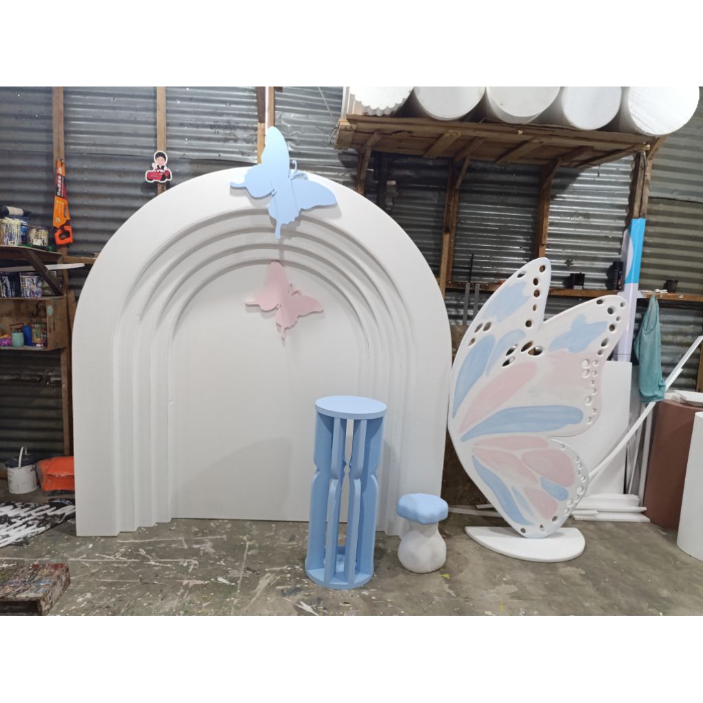 Link custom/Backdrop custom Styrofoam anak/Backdrop/Pesta/Lamaran/ulang tahun anak Styrofoam