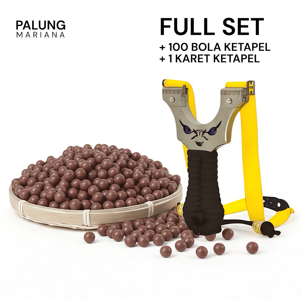 ketapel slingshot modern / maian lontar / catapult stainless