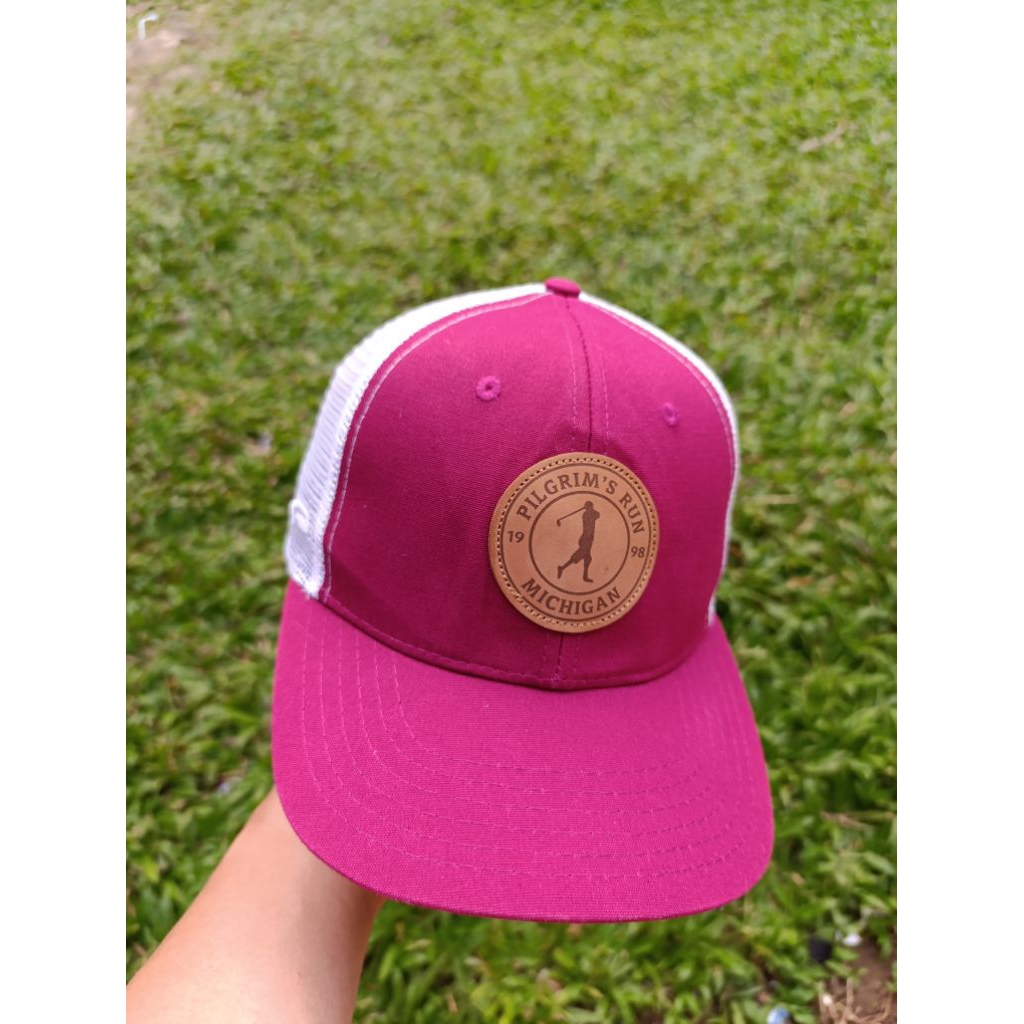 topi golf pria pukka golf original jaring trucker asli keren