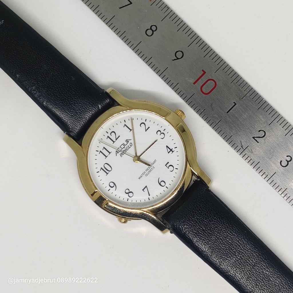 Jam Acqua J6 by Timex Gold Ladies (INDIGLO OFF) Bekas