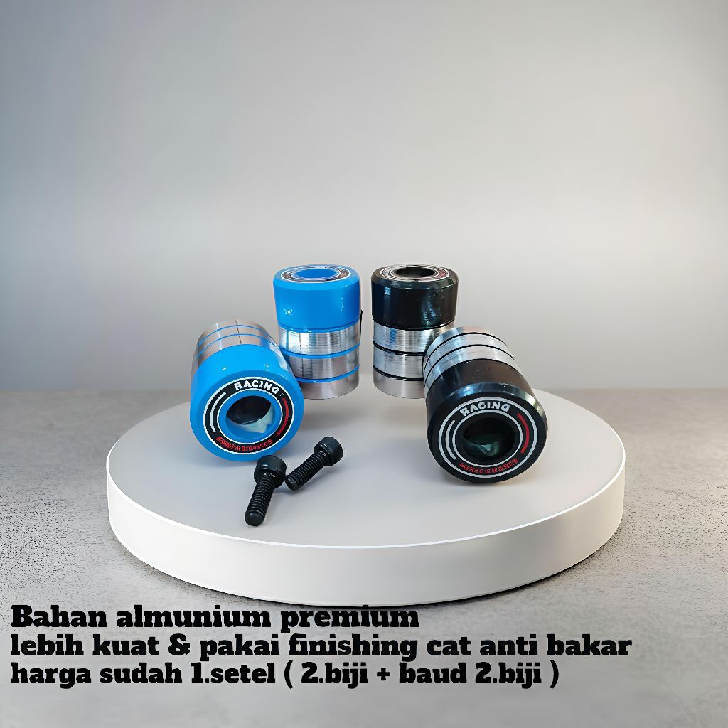 JALU BAHAN BESI ALMUNIUM ALLOY . FRAME SLIDER / TUBULAR / CRASHBAR PNP SEMUA MOTOR SPORT & MOTOR MAT