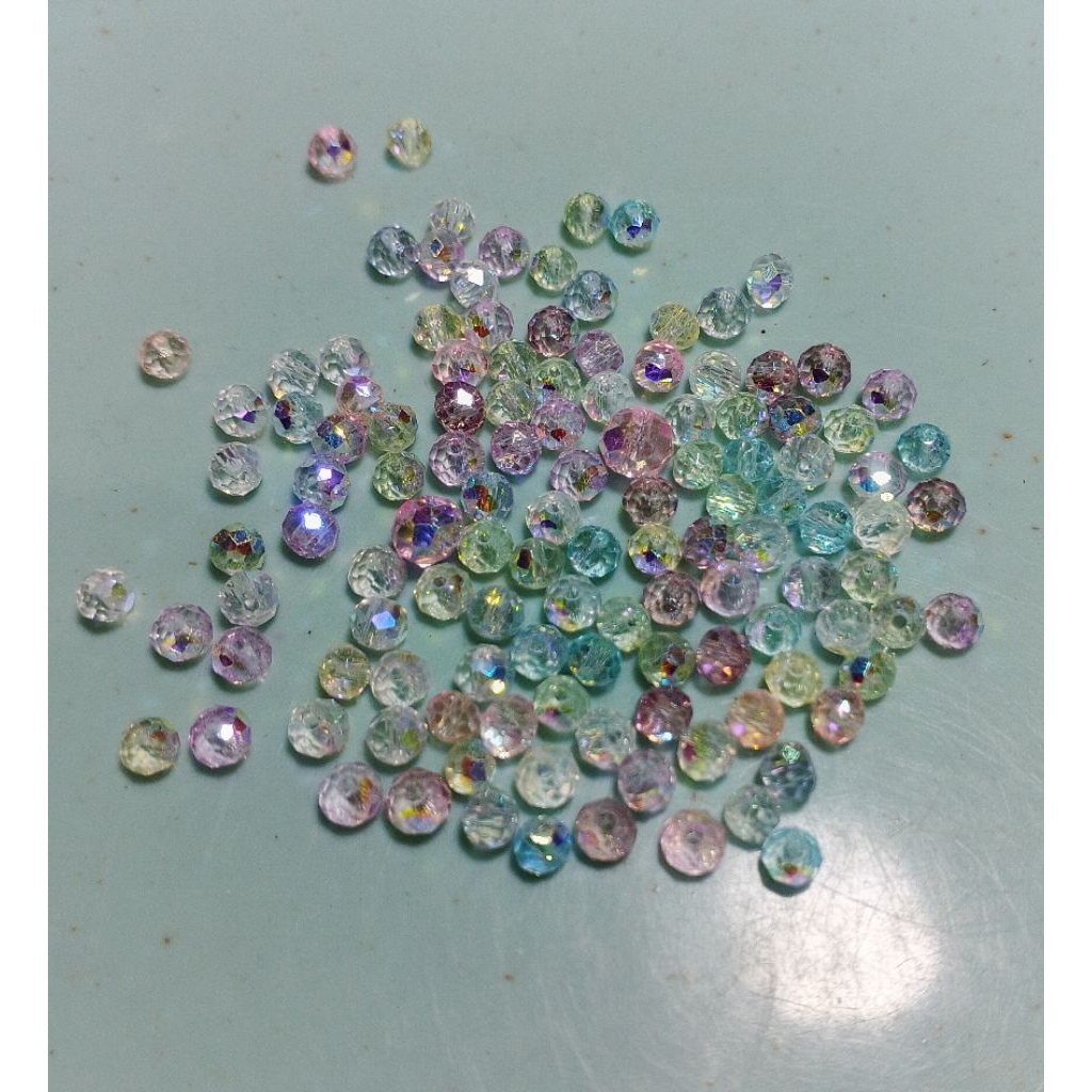 Ceko Glass Beads 4mm