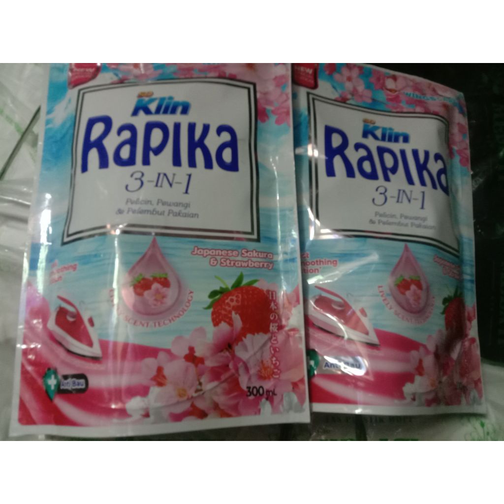 Rapika Pelicin pakaian