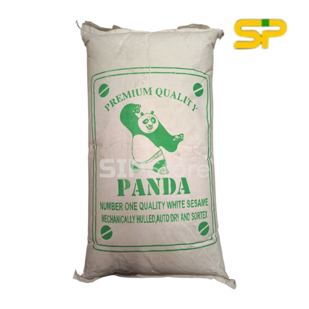Wijen Putih "PANDA" 25kg / Wijen Putih Super Best Quality / Wijen Putih Premium 25 kg