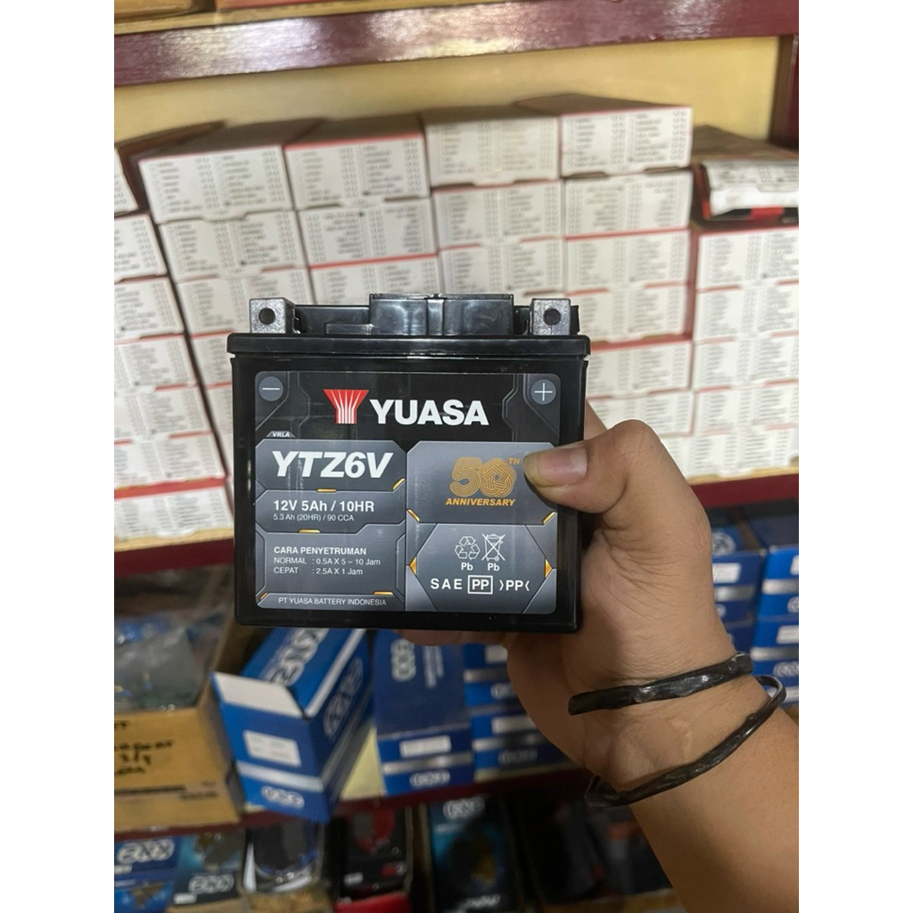 AKI YUASA YTZ6V ORIGINAL 100%