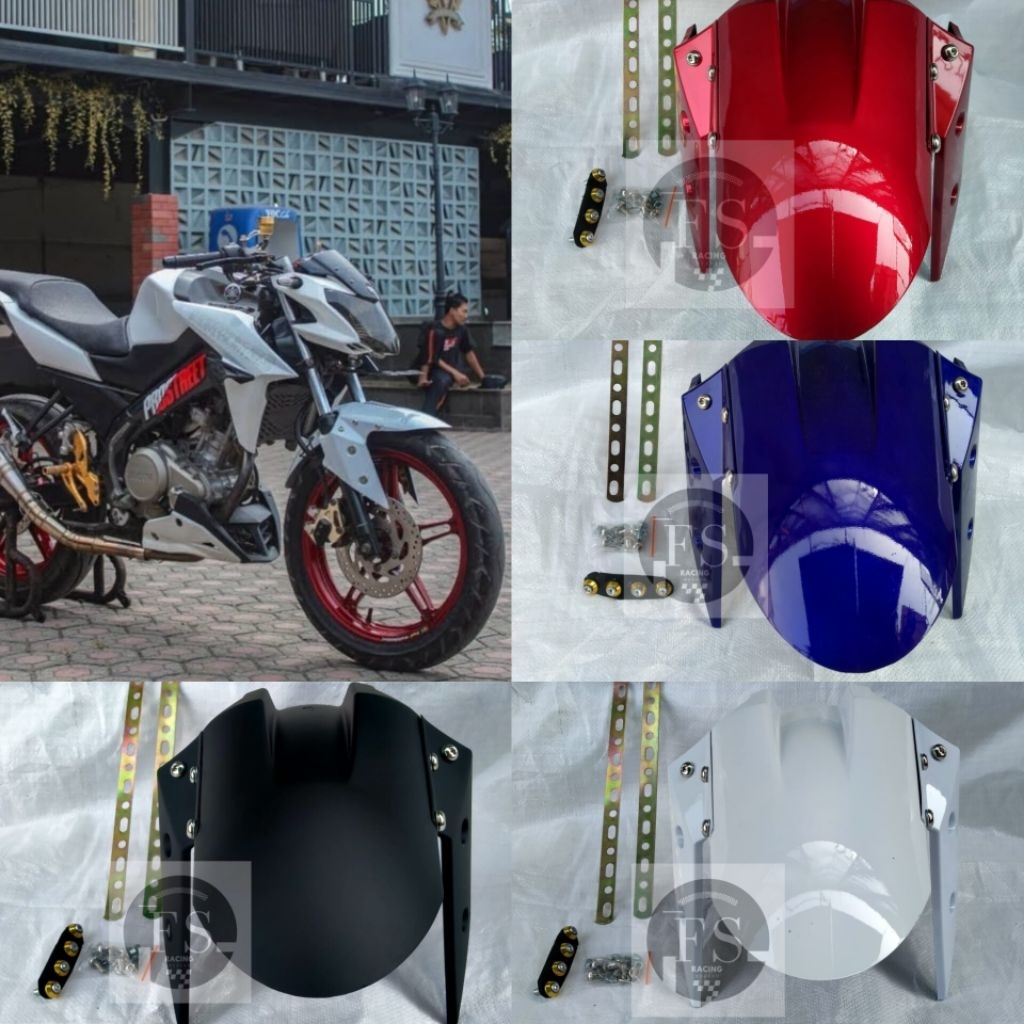 SPAKBOR DEPAN YAMAHA VIXION NEW NVL 2013 - 2014 MODEL NINJA UNIVERSAL SPAKBOR DEPAN VIXION NEW MODEL