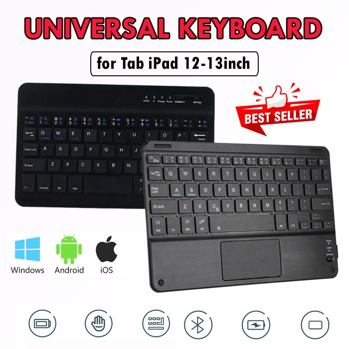 UNIVERSAL KEYBOARD Itel Vista Tab 30 Pro VistaTab 30 Pro 13 inch Smart Keyboard Tablet Wireless 3.0 