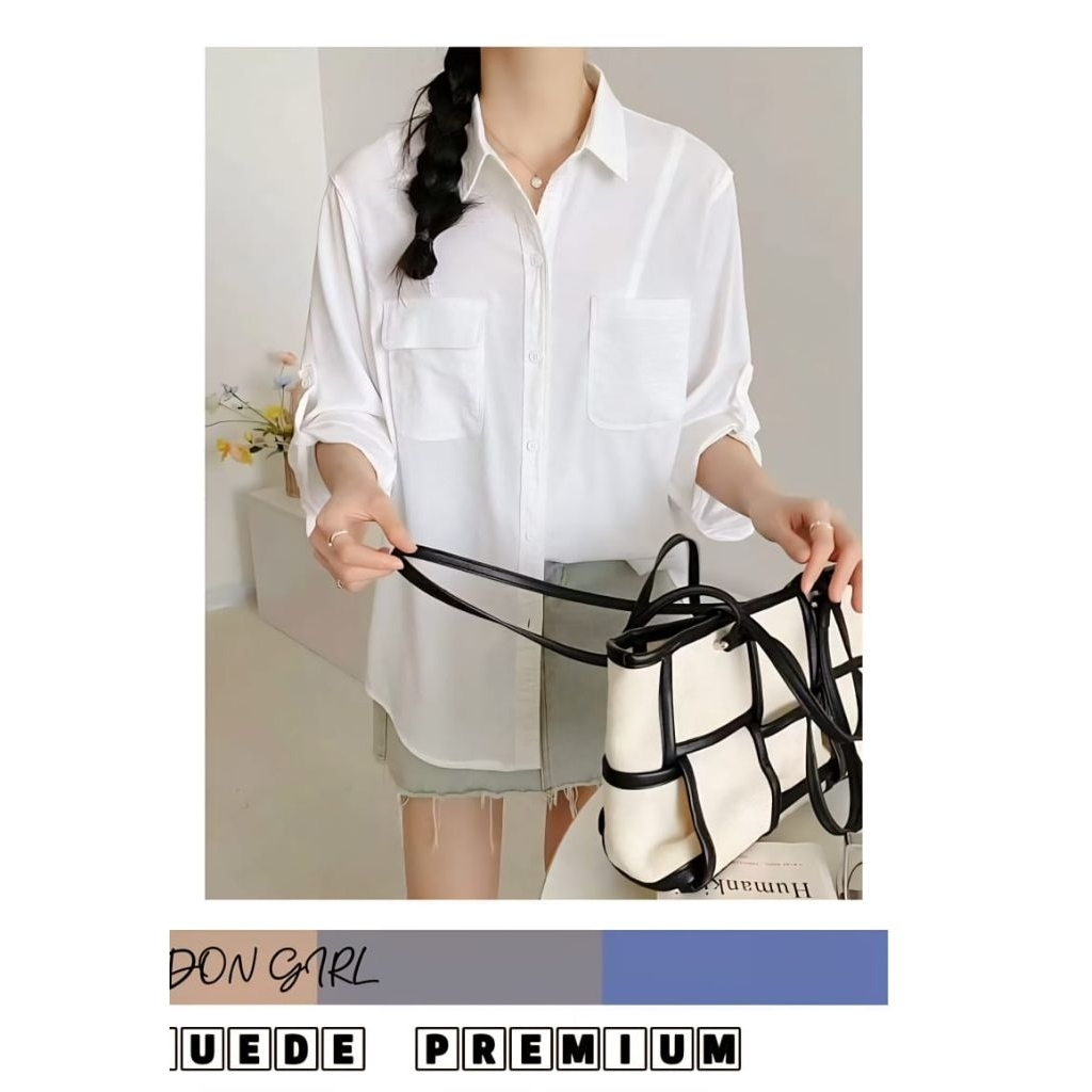 kemeja wanita/kemeja kekinian