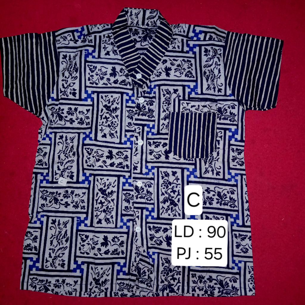 Kemeja Hem Batik Anak Spesial serba 50ribuan