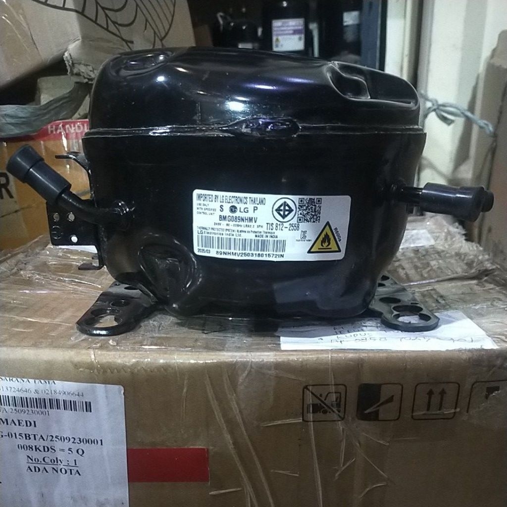 kompresor kulkas lg BMG089NHMV original