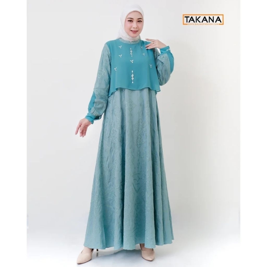 GAMIS TAKANA BY BALIMO KATUN BORDIR MIX PAYET