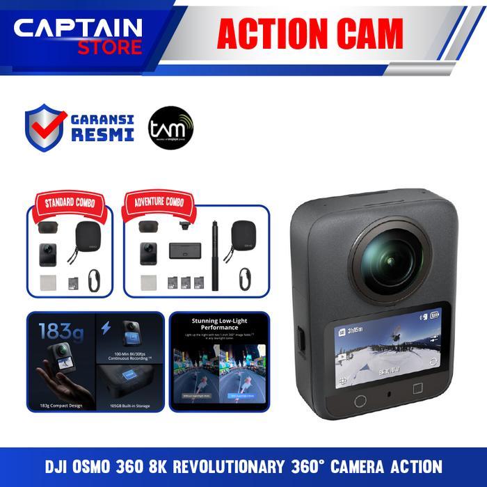 DJI Osmo 360 Adventure Combo 8K Revolutionary 360° Camera Action - DJI OSMO 360