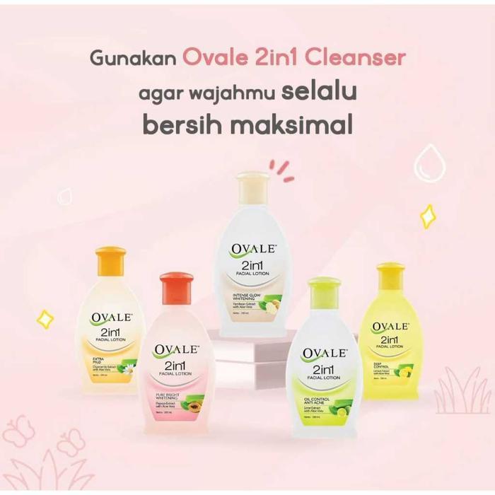 OVALE 2in1 FACIAL LOTION / Ovale Facial Lotion