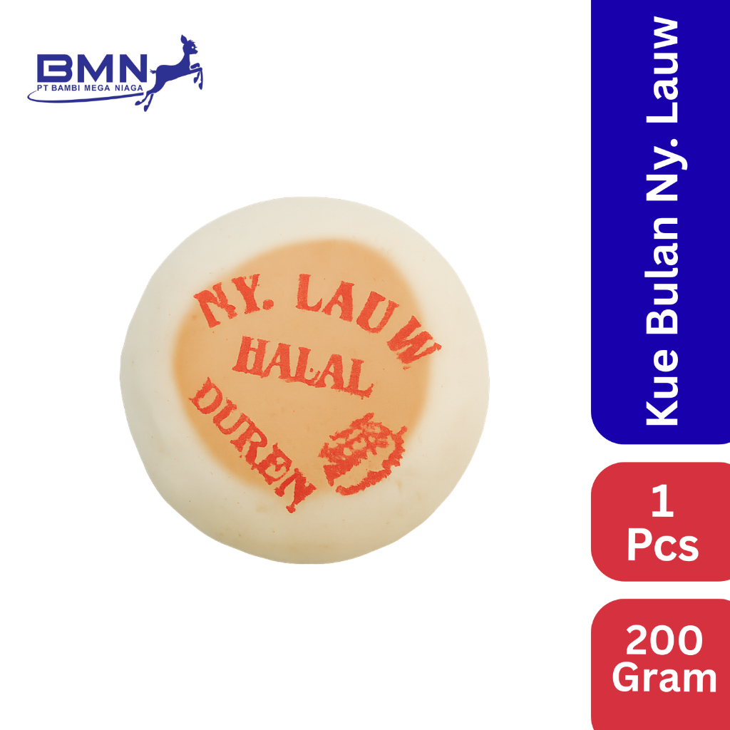 Ny Lauw Kue Bulan Rasa Durian Original