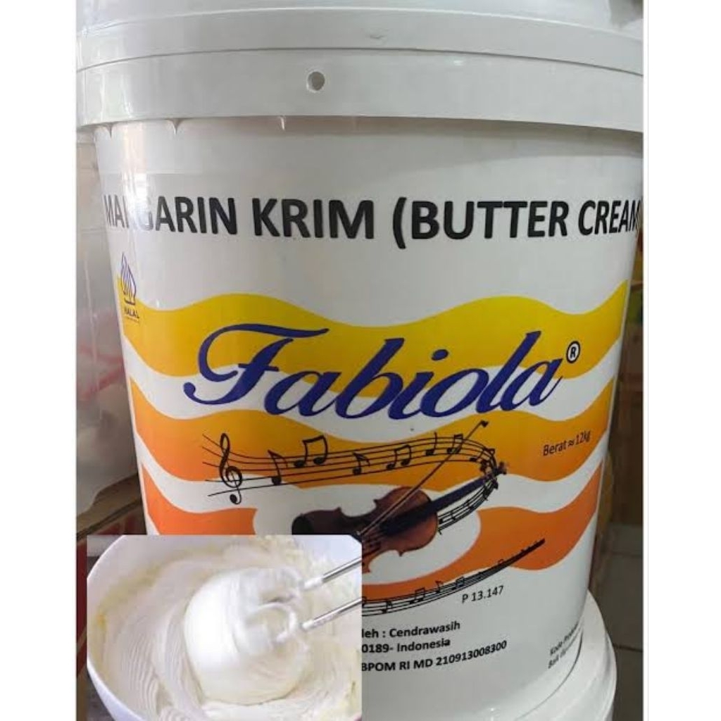 butter cream / olesan kue / Fabiola butter cream margarin 250gr