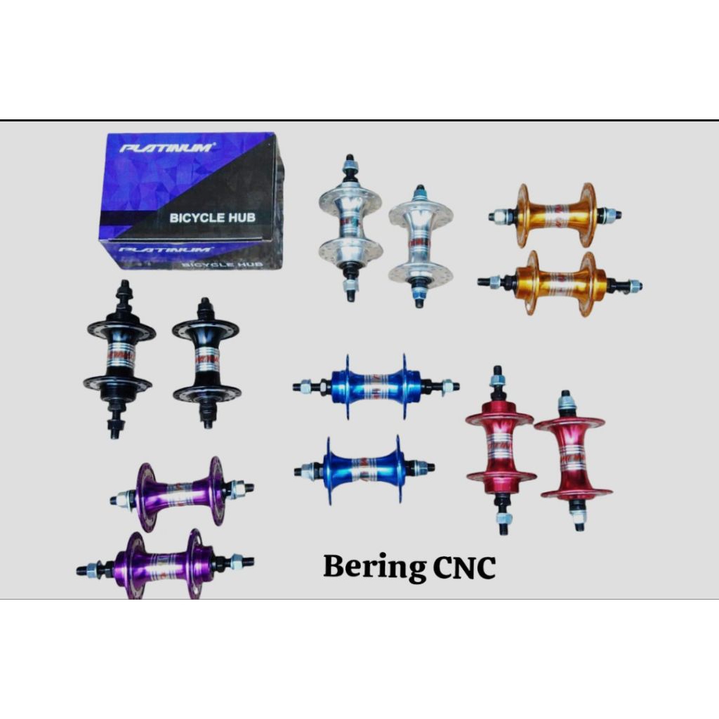 Hub Freehub BMX Platinum 36H Bearing Alloy
