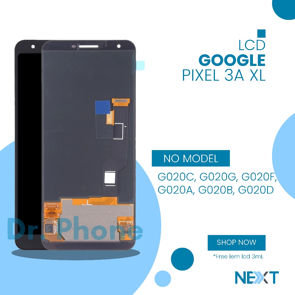 LCD Pixel 3A XL - Fullset Touchscreen