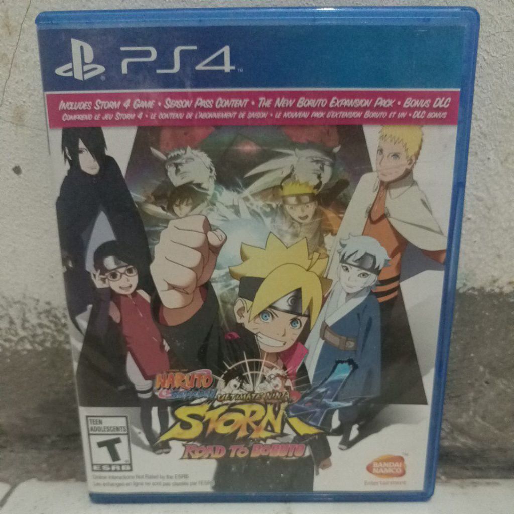BD/kaset PS4 Naruto storm4 road to boruto
