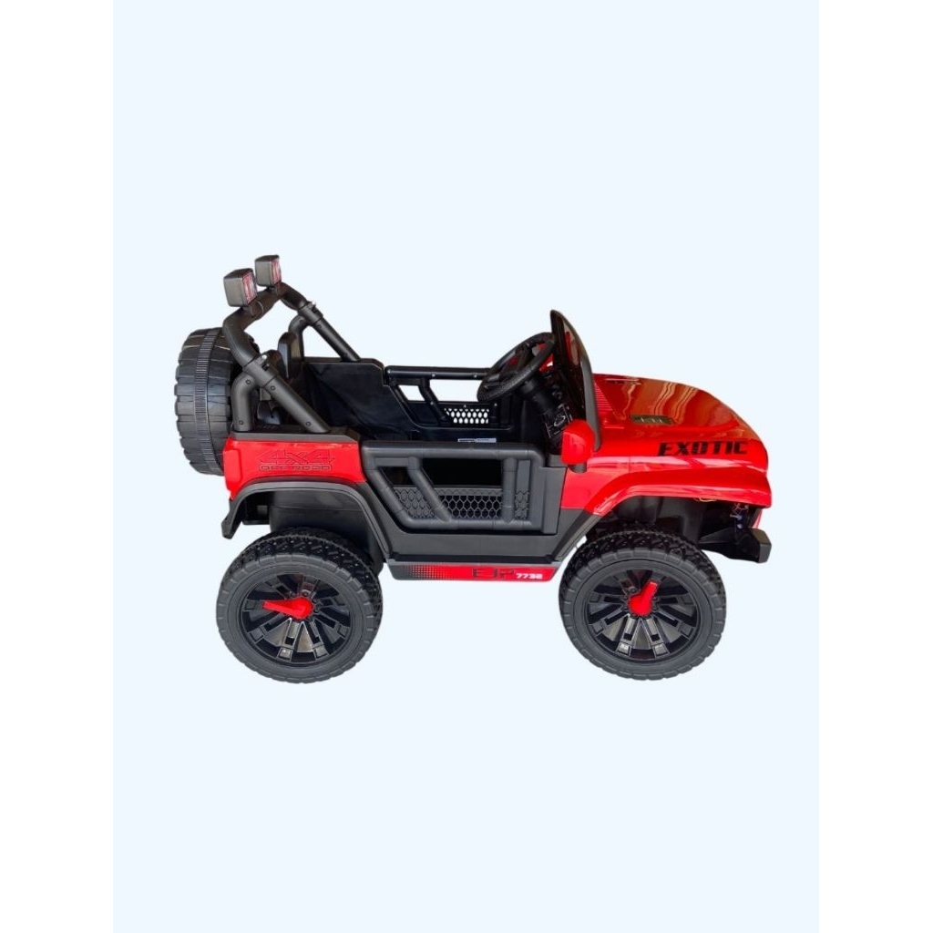 MOBIL AKI MAINAN ANAK. UNTUK ANAK 40KG. BAN EVA. Mobil aki exotic 7732+ ban eva.