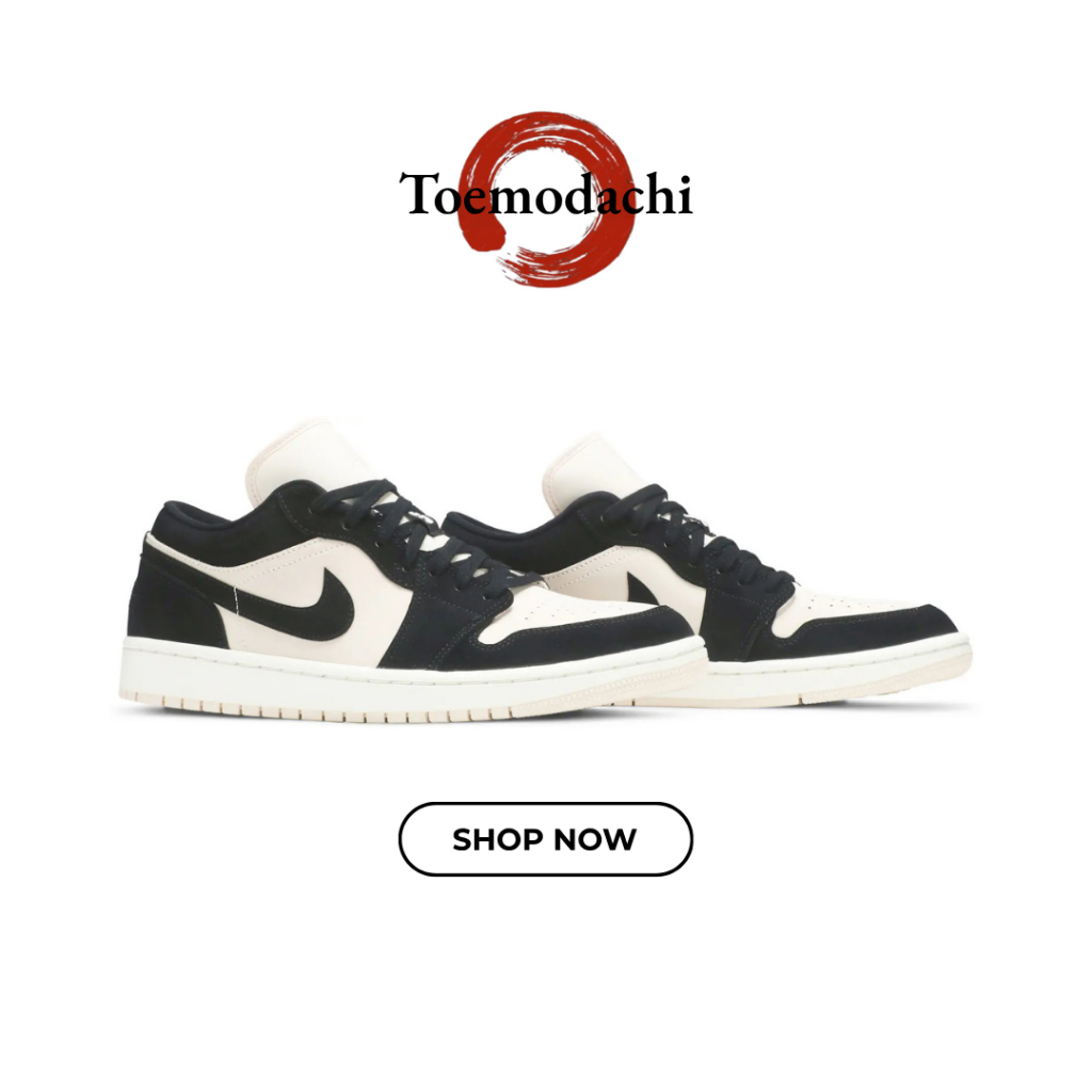 Toemodachi. - Sepatu Sneakers Air Jordan 1 Low Black Guava Ice Authentic