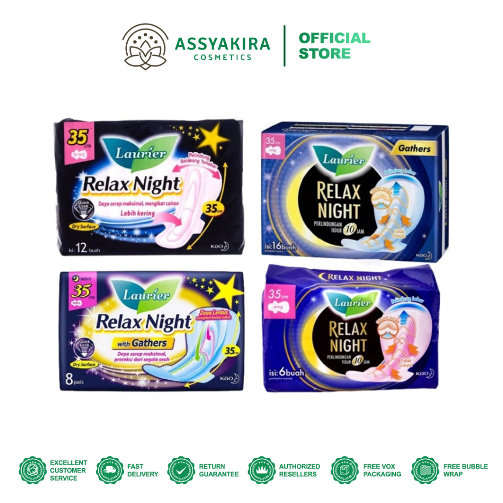 Laurier Relax Night | Laurier Relax Night With Gathers (Semua Ukuran)