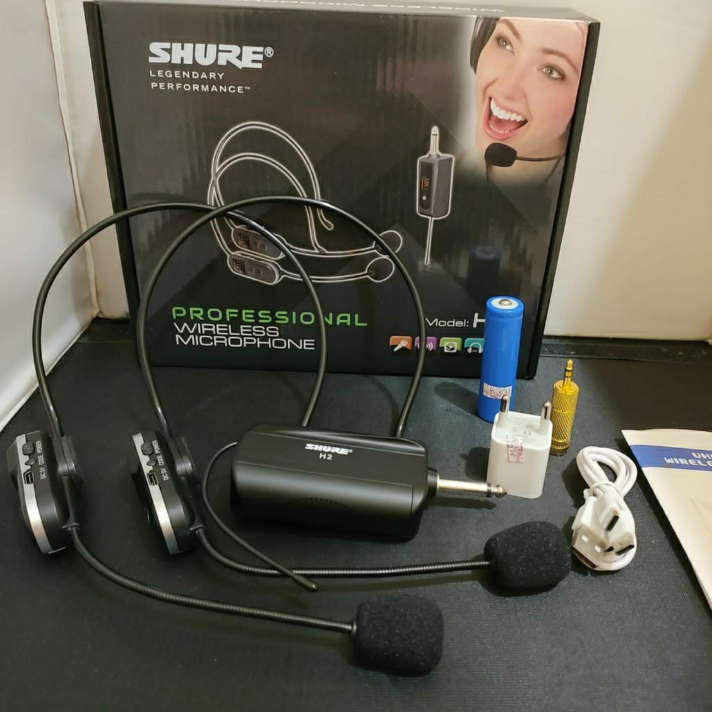 Mic wireless Bando/headset Shure H2 2bh mic bando