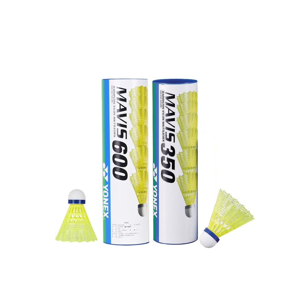 Bulu Tangkis Shuttlecock Nilon Shuttlecock Mavis 350 (6IN1)