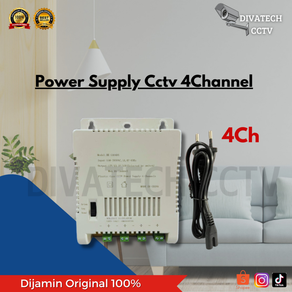Power Supply Cctv 4Channel/8Channel/16Channel/ adaptor cctv