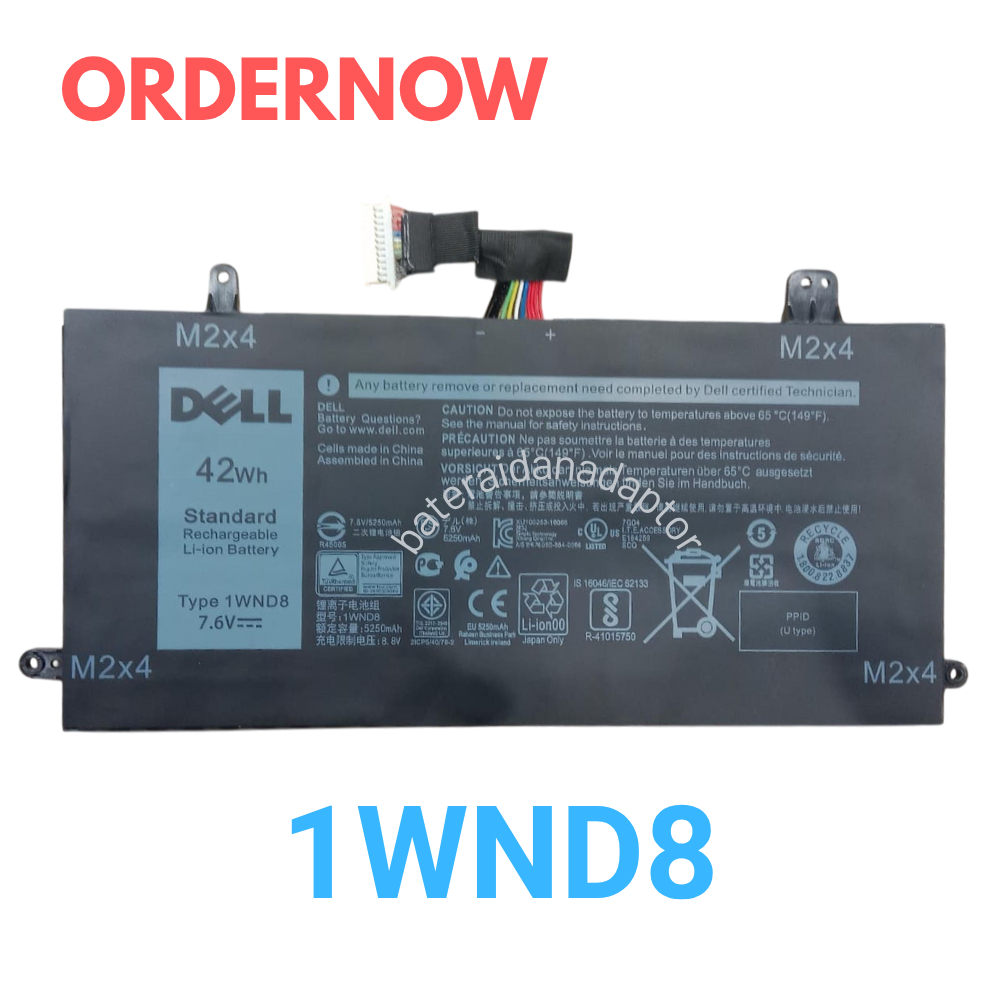 BATERAI  LATITTUDE 5285 5290 2-IN-1 1WND8