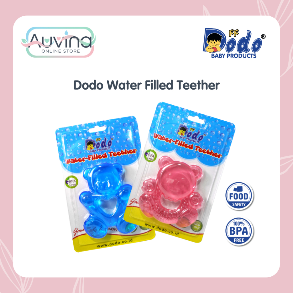 Dodo Water Filled Teether | Mainan Gigitan Bayi Berisi Air