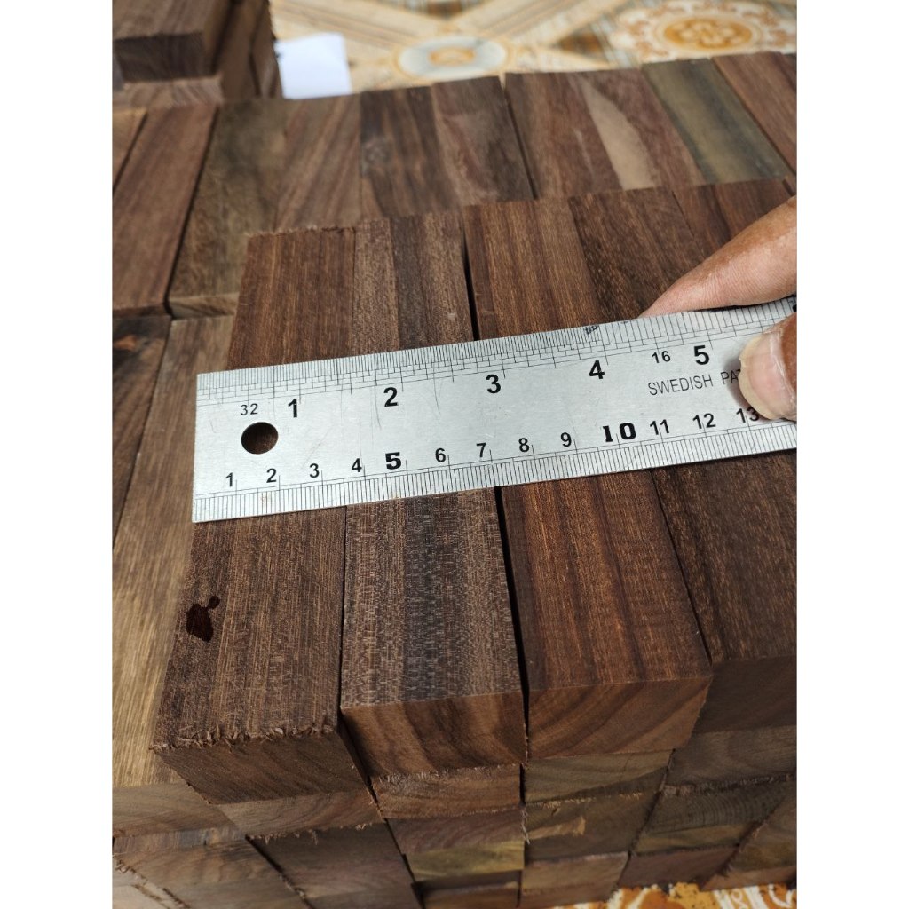 Bahan kerajinan gagang kayu sonokeling full galih