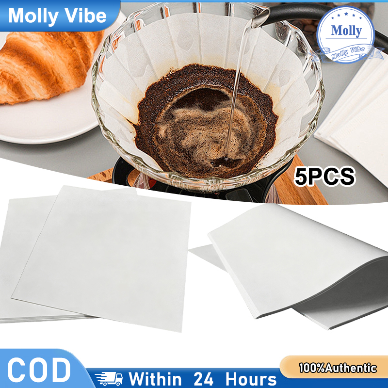 [5PCS] Kertas Saring Kasar Kelas Makanan Laboratorium (60×60cm) - Untuk Minyak & Eksperimen Kimia